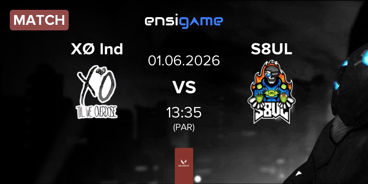 Match XØ Ind vs S8UL Esports S8UL | 01.06