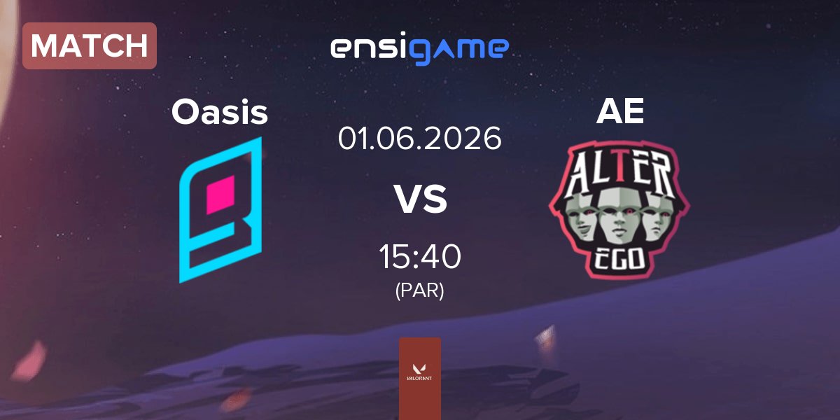 Partida Oasis Gaming Oasis vs Alter Ego AE | 01.06