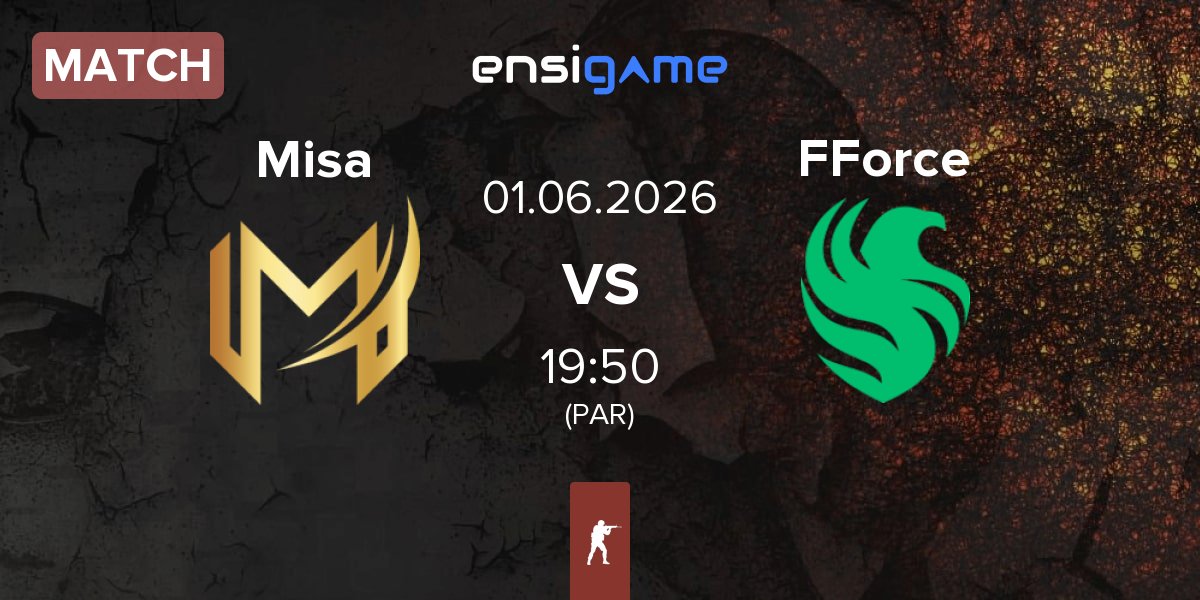 Match Misa Esports Misa vs Falcons Force FForce | 01.06