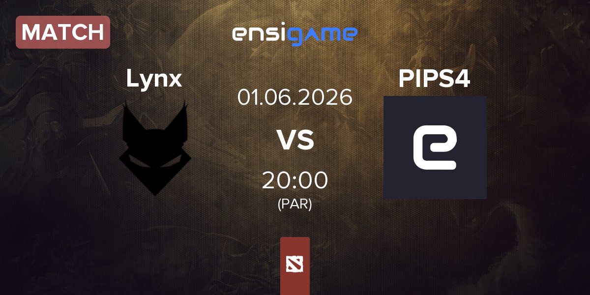 Partida Team Lynx Lynx vs Pipsqueak+4 PIPS4 | 01.06