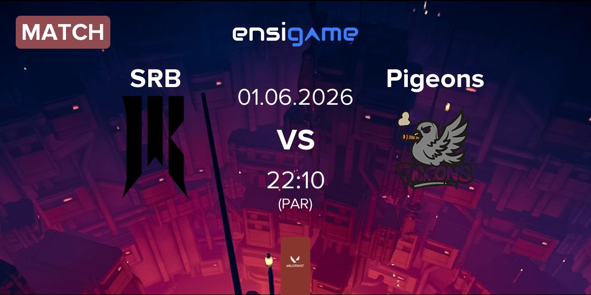 Match Shopify Rebellion Black SRB vs Pigeons | 01.06