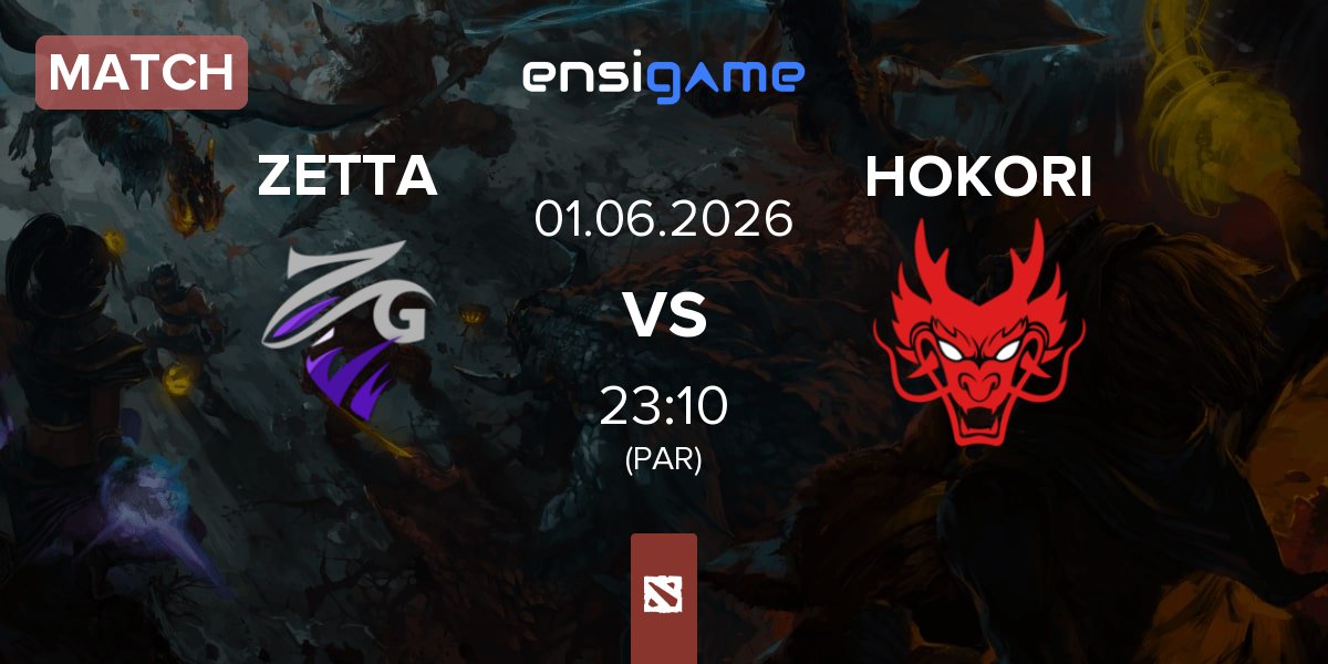 Match Zetta Games ZETTA vs Hokori HOKORI | 01.06