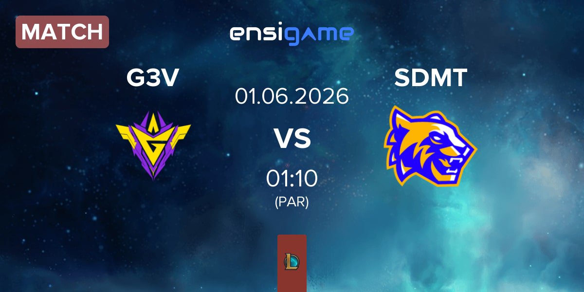 Partida 3V Team 3V vs SDM Tigres SDM | 01.06