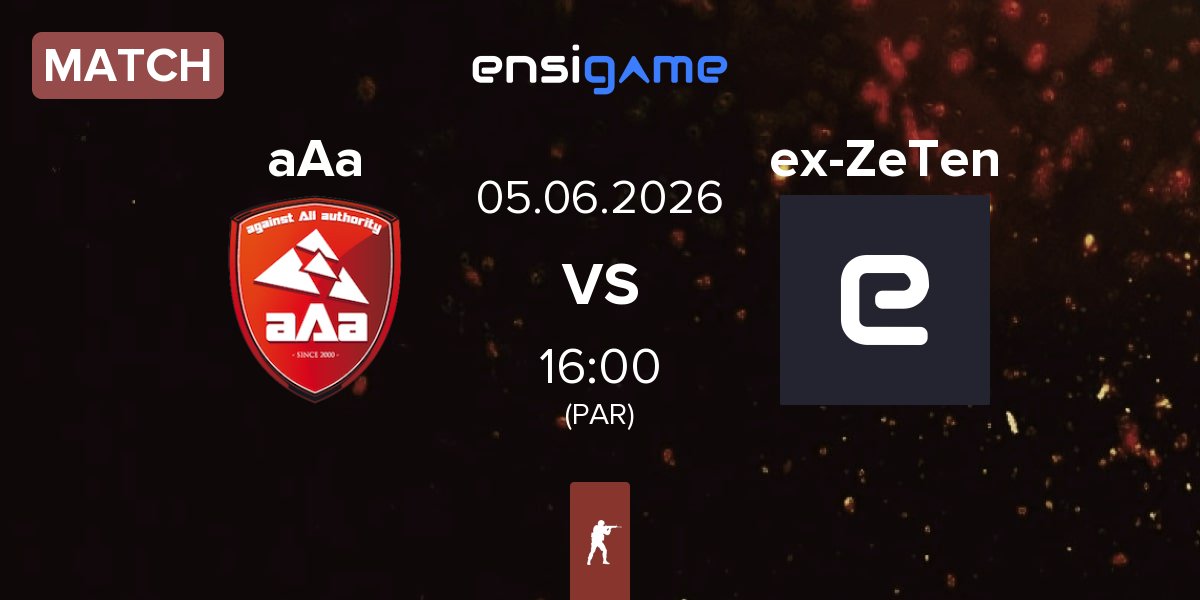 Match Against All Authority aAa vs ex-Zero Tenacity ex-ZeTen | 05.06