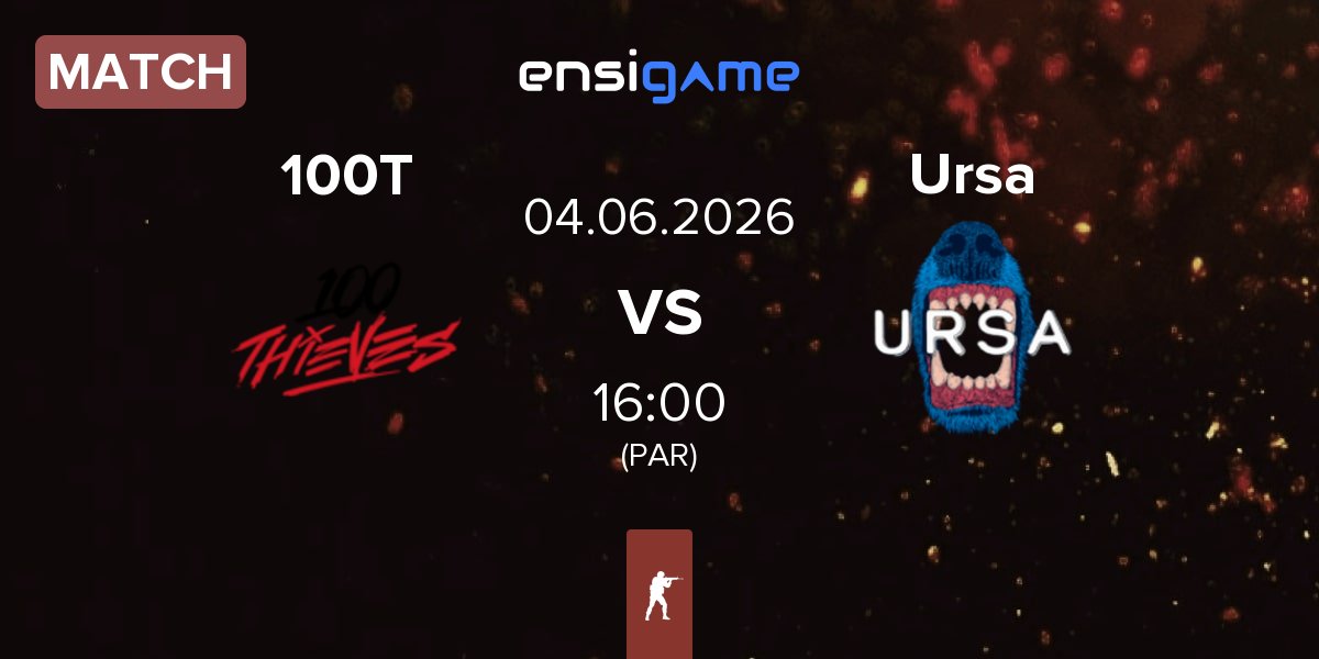 Match 100 Thieves 100T vs Ursa | 04.06