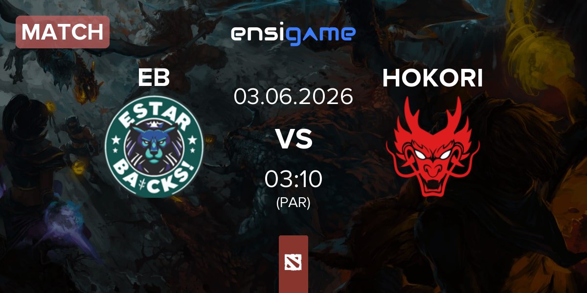 Match estar backs EB vs Hokori HOKORI | 03.06
