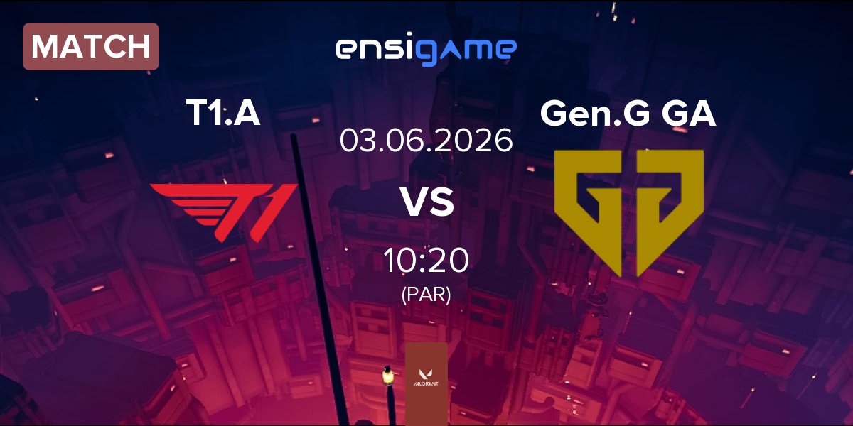 Match T1 Academy T1.A vs Gen.G Global Academy Gen.G GA | 03.06