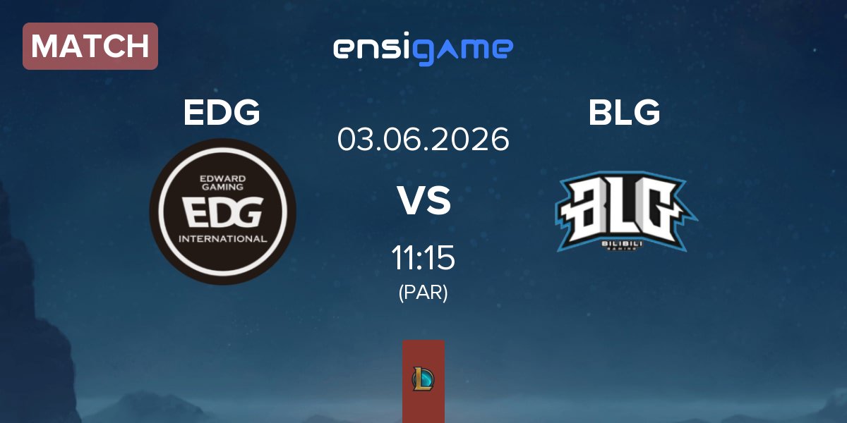 Match EDward Gaming EDG vs Bilibili Gaming BLG | 03.06