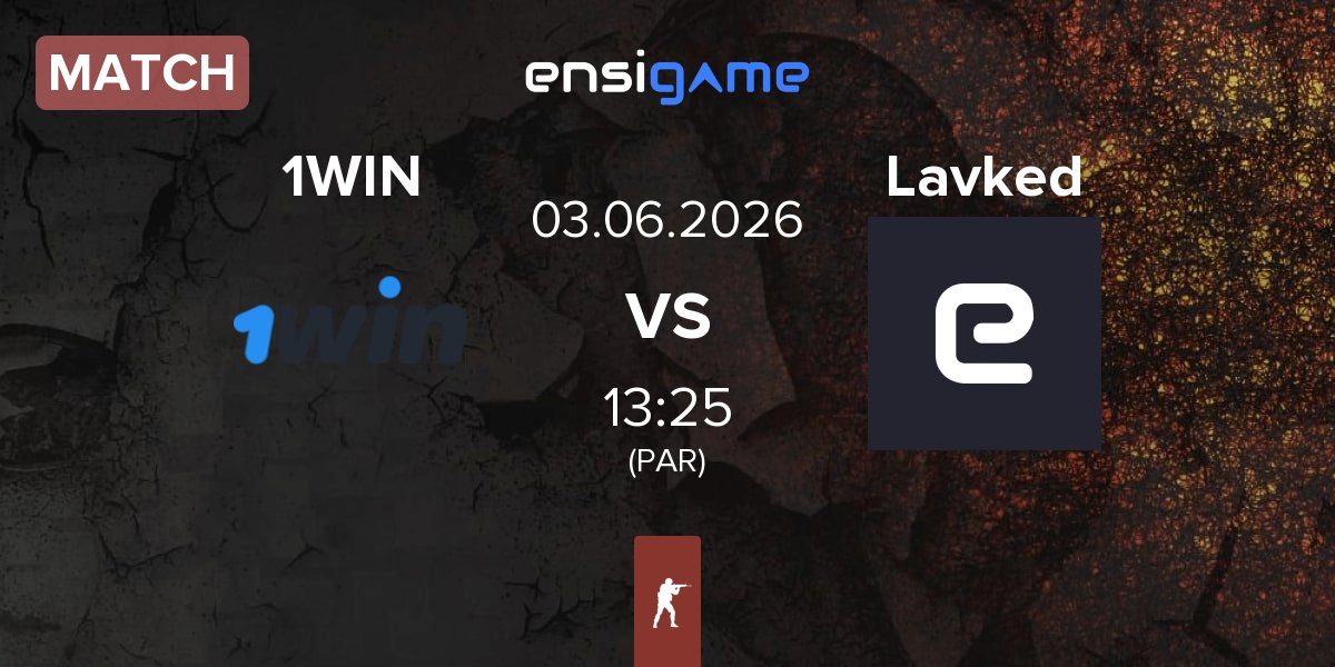 Partida 1w Team 1WIN vs Lavked | 03.06