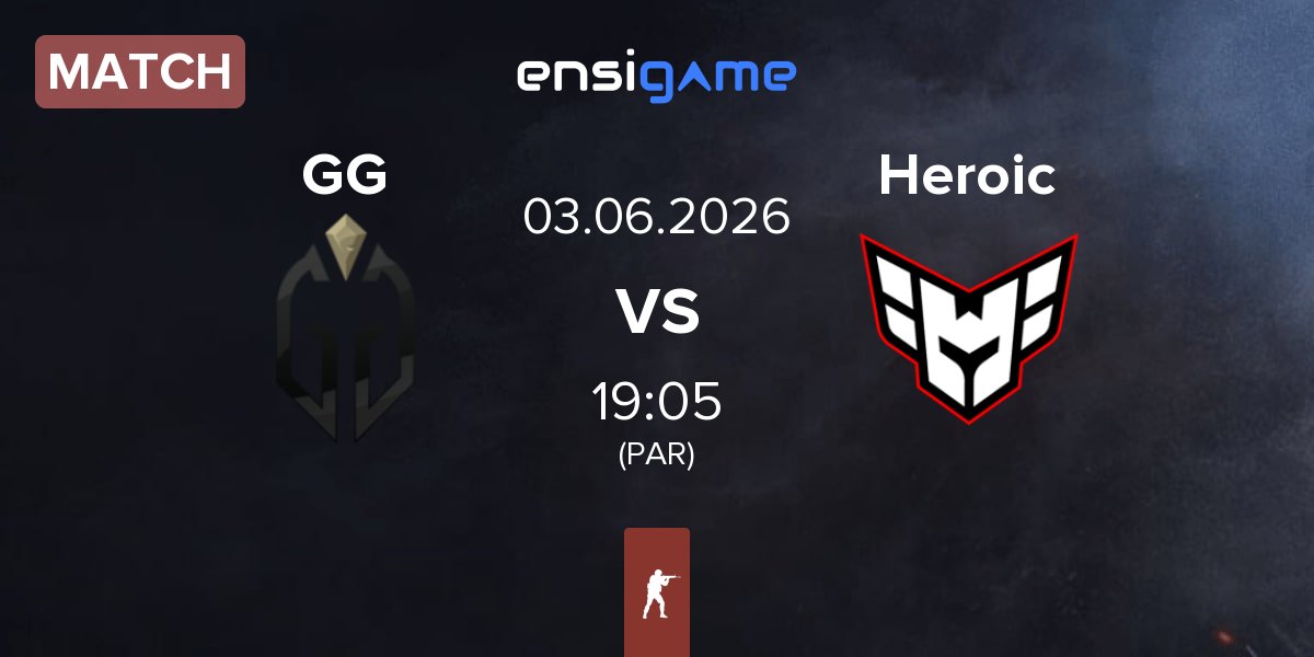 Partida Gaimin Gladiators GG vs Heroic | 03.06