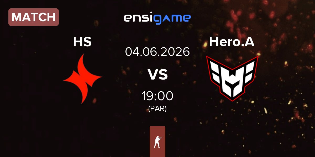 Match HyperSpirit HS vs HEROIC Academy Hero.A | 04.06