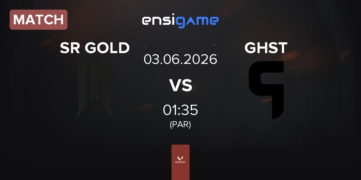 Match Shopify Rebellion GOLD SR GOLD vs Ghost Gaming GC GHST | 03.06