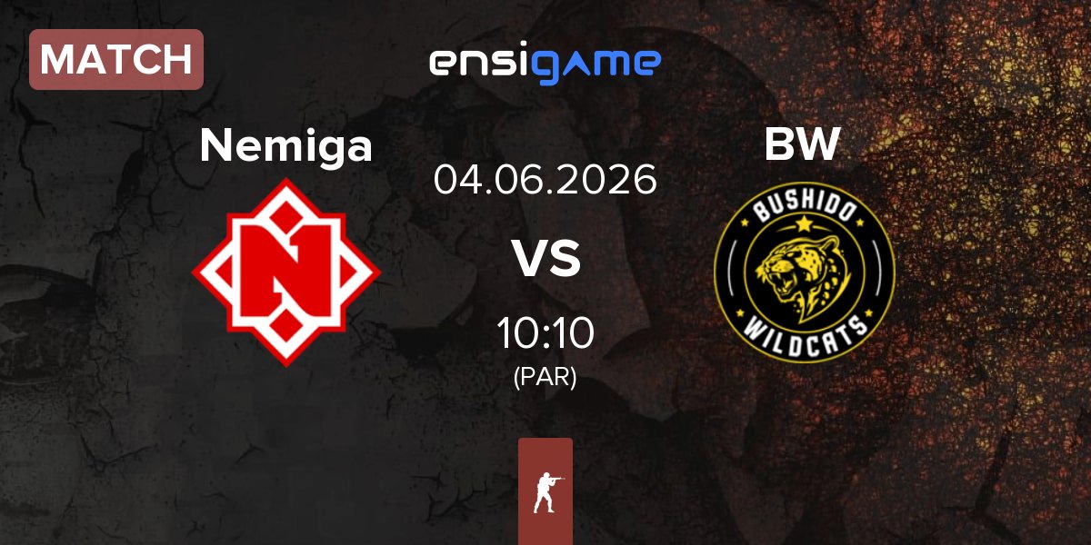 Partida Nemiga Gaming Nemiga vs Bushido Wildcats BW | 04.06