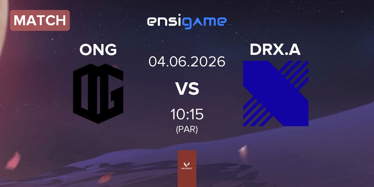 Match ONSIDE GAMING ONG vs DRX Academy DRX.A | 04.06