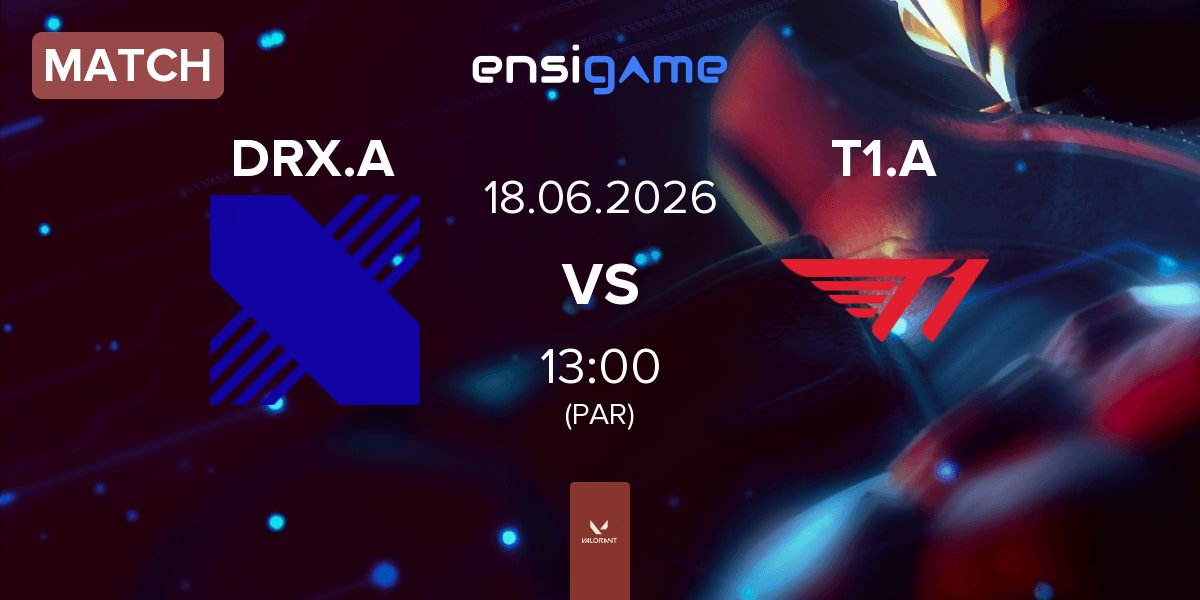 Partida DRX Academy DRX.A vs T1 Academy T1.A | 18.06