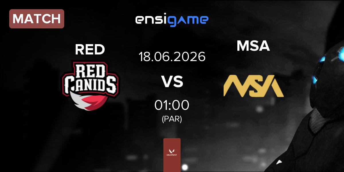 Match RED Canids RED vs la Masia MSA | 18.06