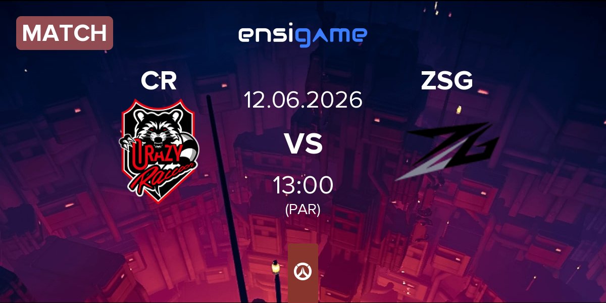 Match Crazy Raccoon CR vs ZANSIDE GAMING ZSG | 12.06