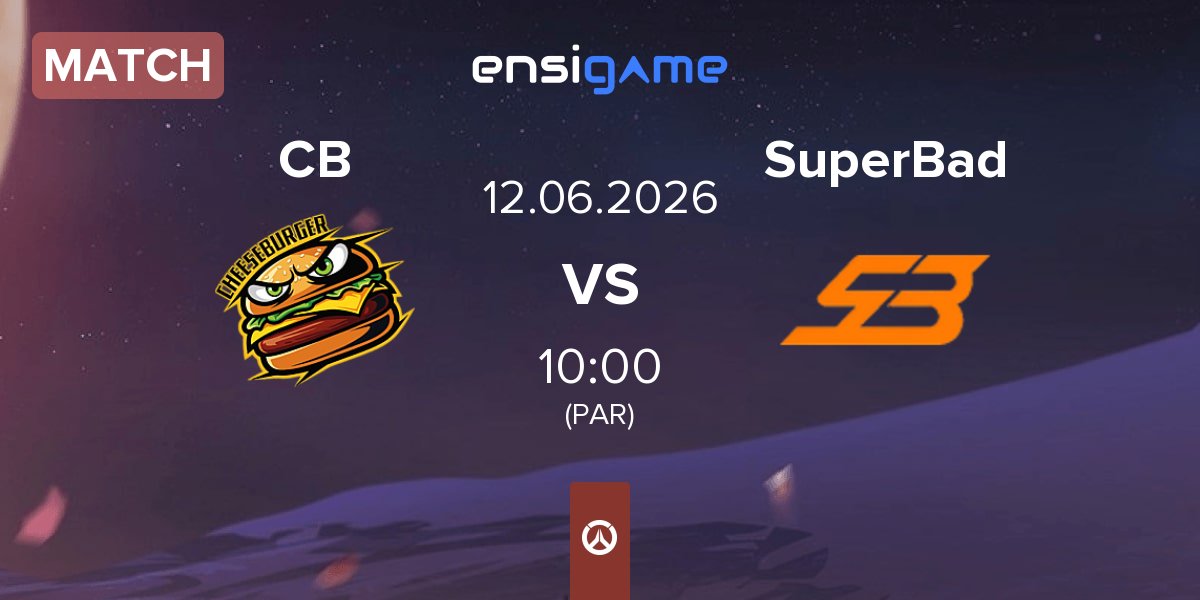 Match Cheeseburger CB vs SuperBad | 12.06