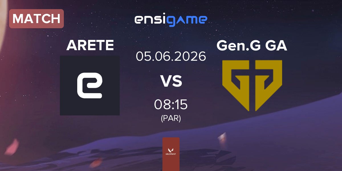 Match ARETE vs Gen.G Global Academy Gen.G GA | 05.06