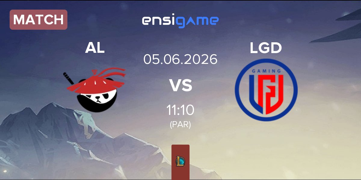 Match Anyone's Legend AL vs LGD Gaming LGD | 05.06