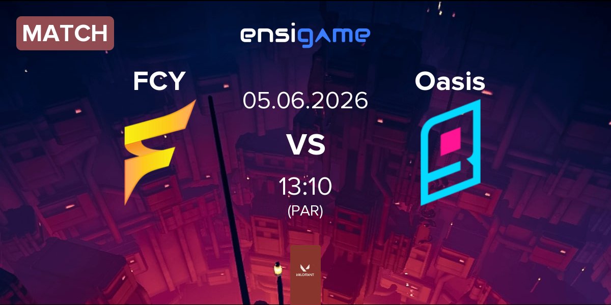 Partida Fancy United Esports FCY vs Oasis Gaming Oasis | 05.06