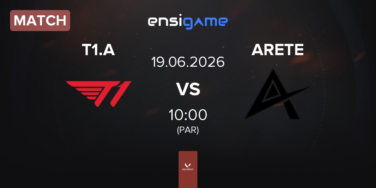 Partida T1 Academy T1.A vs ARETE | 19.06