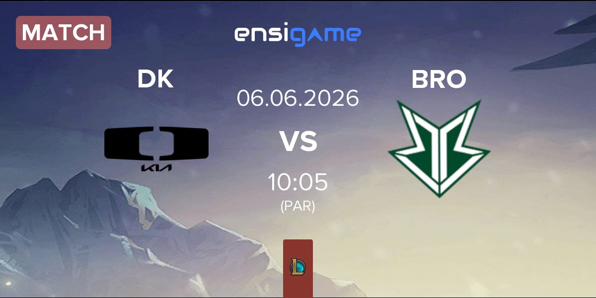 Partida Dplus KIA DK vs HANJIN BRION BRO | 06.06