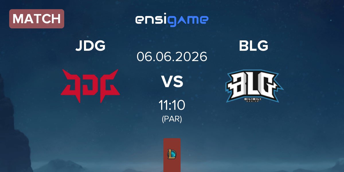 Partida JD Gaming JDG vs Bilibili Gaming BLG | 06.06