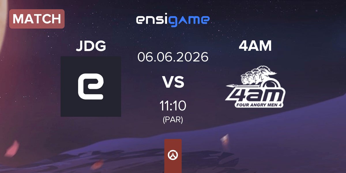 Partida JD Gaming JDG vs Four Angry Men 4AM | 06.06
