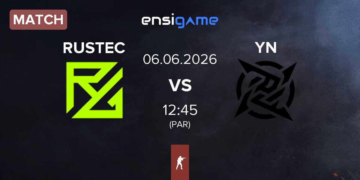 Partida RUSTEC vs Young Ninjas YN | 06.06