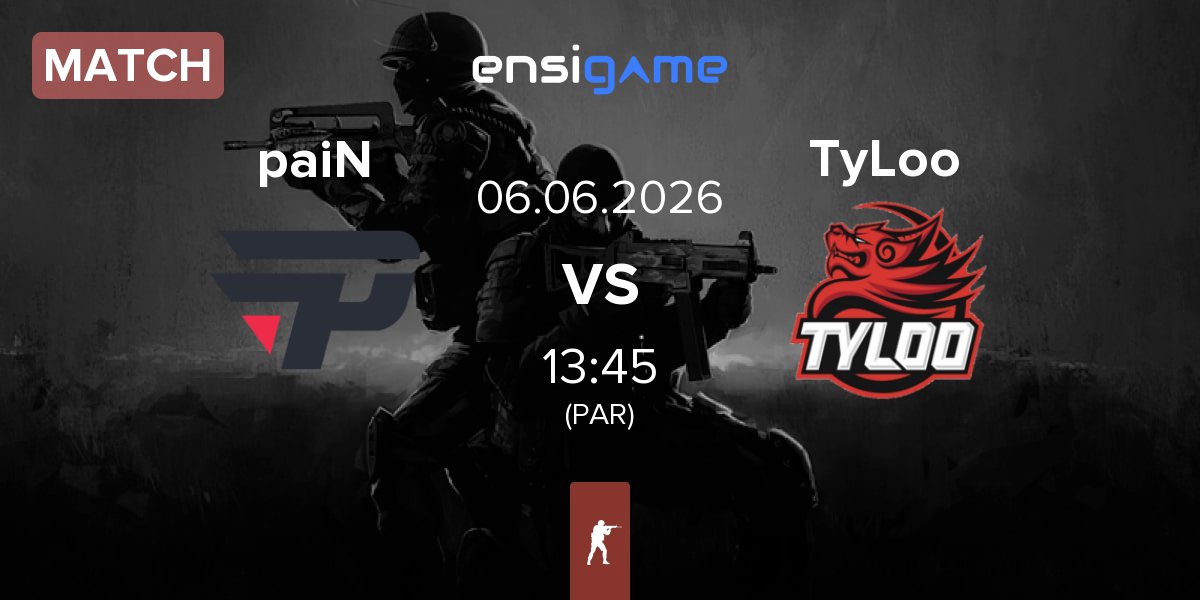Partida paiN Gaming paiN vs TyLoo | 06.06