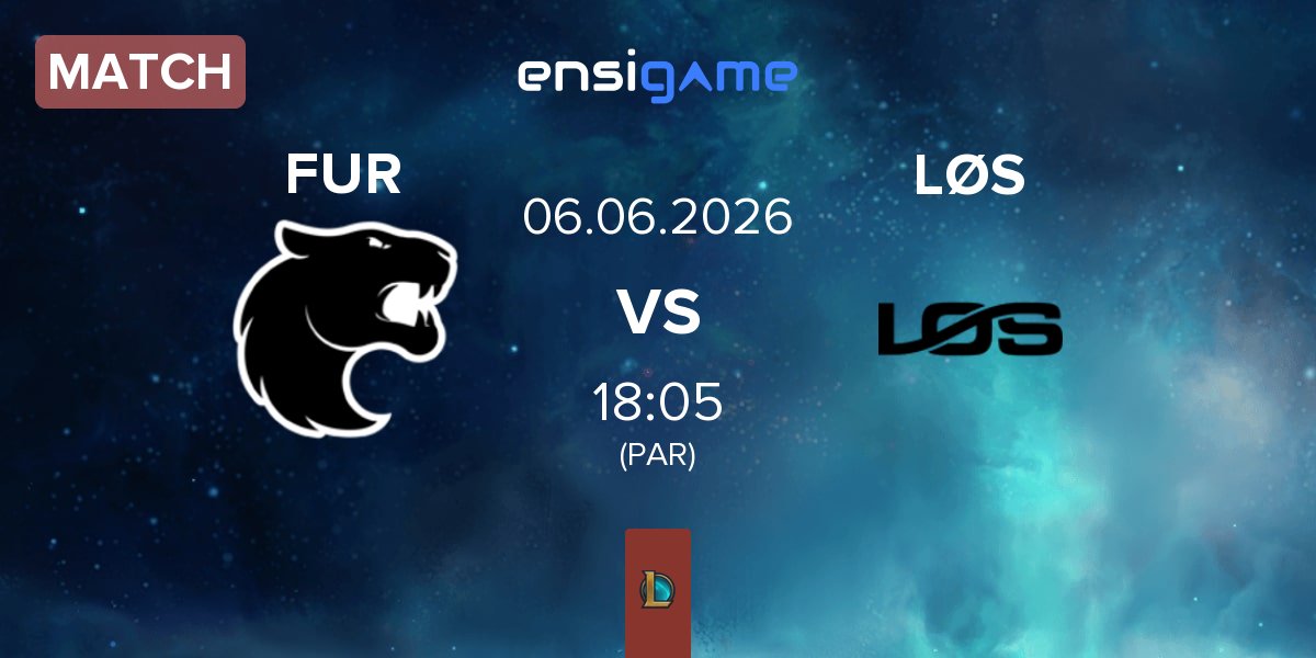 Partida FURIA Esports FUR vs LØS | 06.06