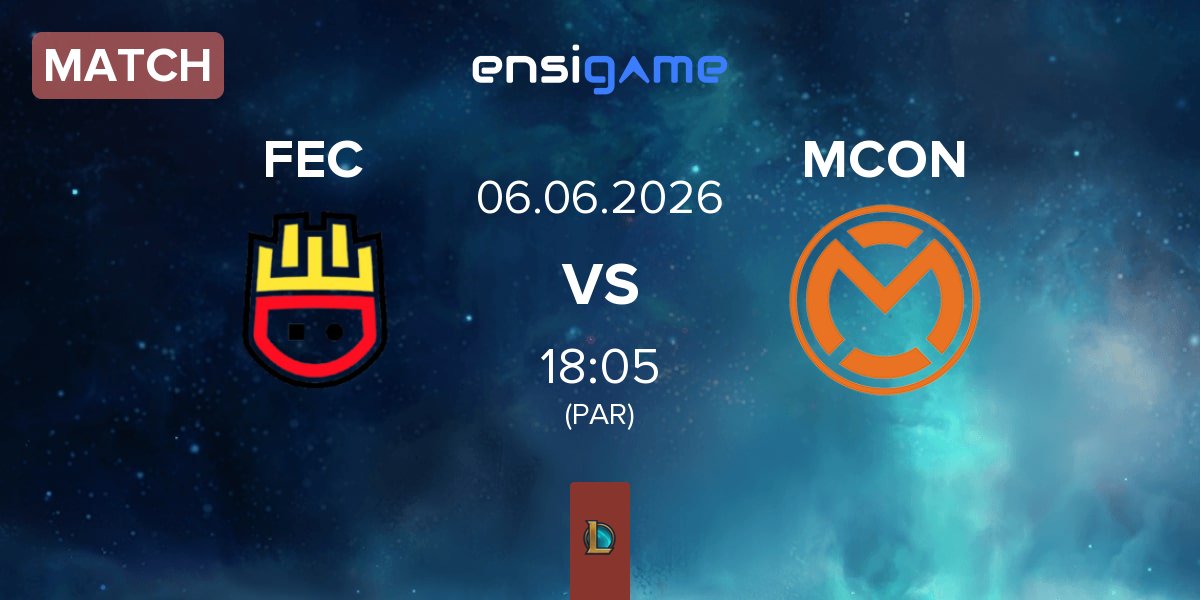 Match Frites Esports Club FEC vs mCon esports MCON | 06.06