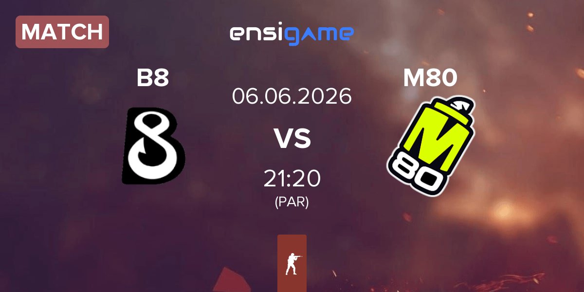 Partida B8 vs M80 | 06.06