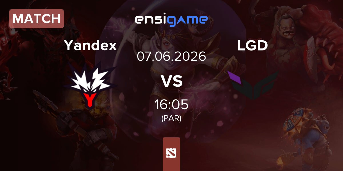 Match Team Yandex Yandex vs LGD Gaming LGD | 07.06