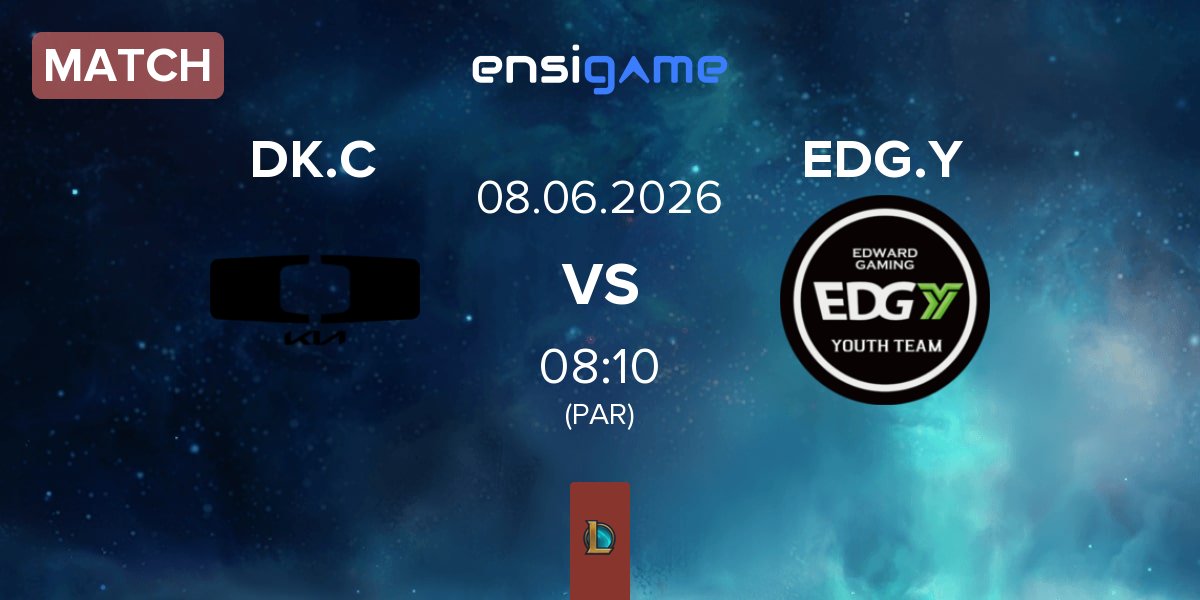 Match Dplus KIA Challengers DK.C vs Edward Gaming Youth Team EDG.Y | 08.06