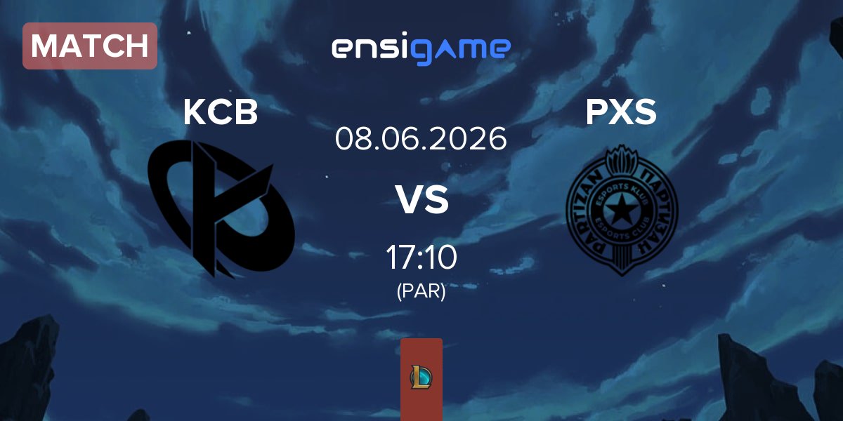 Partida Karmine Corp Blue KCB vs Partizan Sangal PXS | 08.06