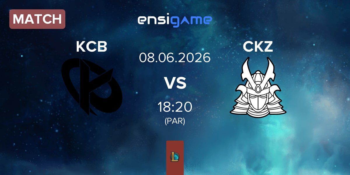 Match Karmine Corp Blue KCB vs CITA Kaizen CKZ | 08.06