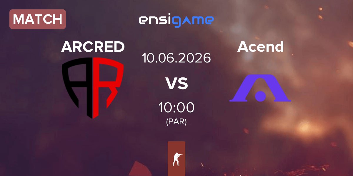 Match ARCRED vs Acend | 10.06