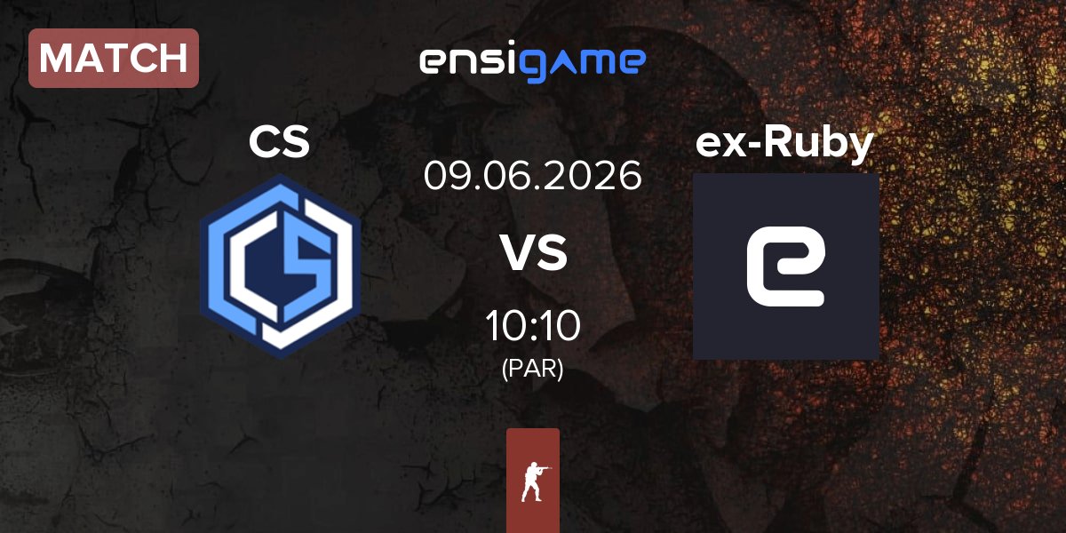 Partida CYBERSHOKE Esports CS vs ex-RUBY ex-Ruby | 09.06
