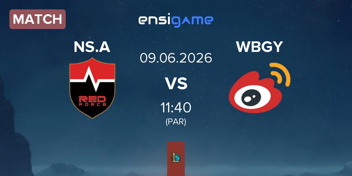 Match Nongshim Esports Academy NS.A vs Weibo Gaming Youth Team WBGY | 09.06