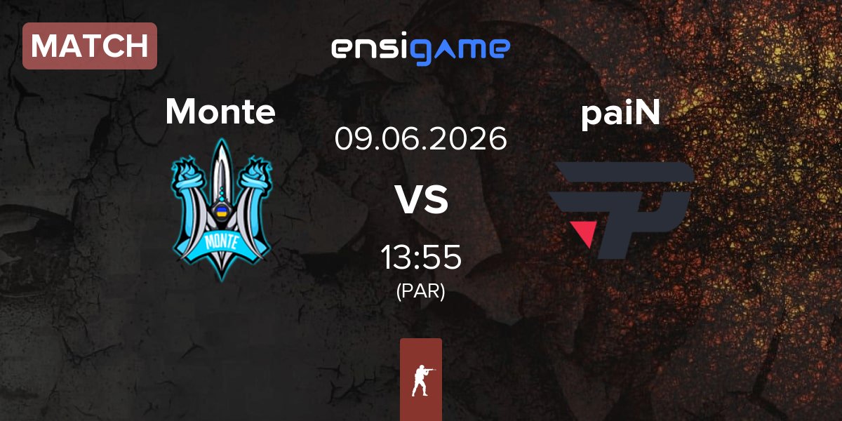 Partida Monte vs paiN Gaming paiN | 09.06