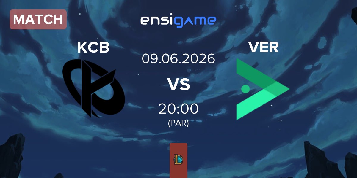 Match Karmine Corp Blue KCB vs Verdant VER | 09.06
