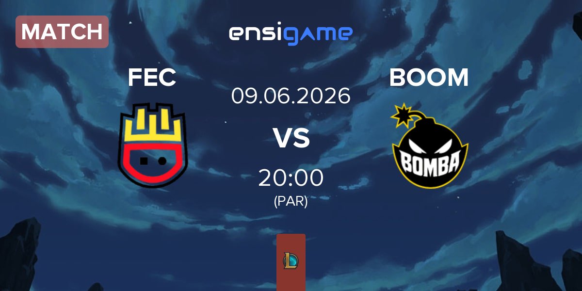 Match Frites Esports Club FEC vs Bomba Team BOOM | 09.06