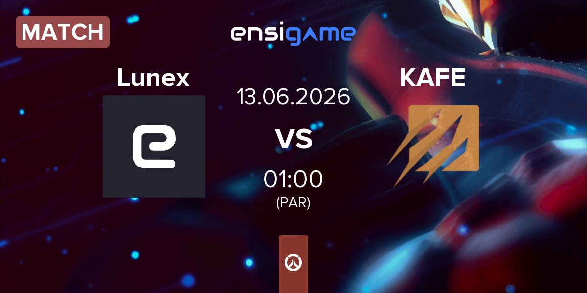 Partida LuneX Gaming LUNEX vs The Kafe KAFE | 13.06