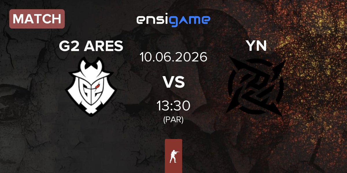 Partida G2 Ares G2 ARES vs Young Ninjas YN | 10.06