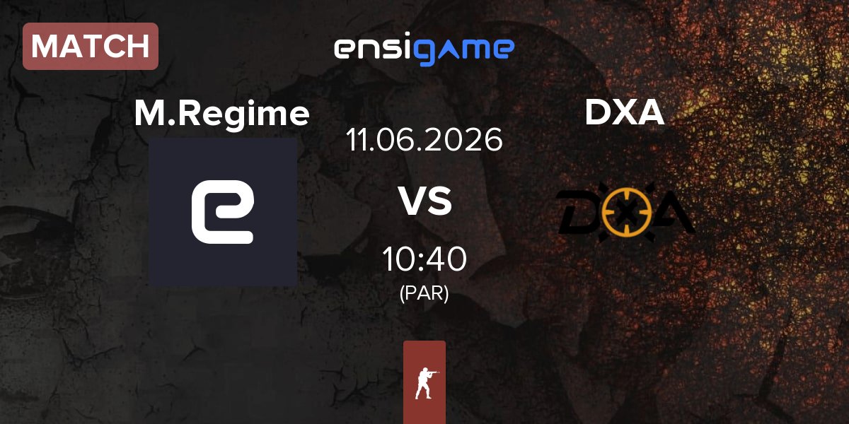 Match Masked Regime M.Regime vs DXA Esports DXA | 11.06