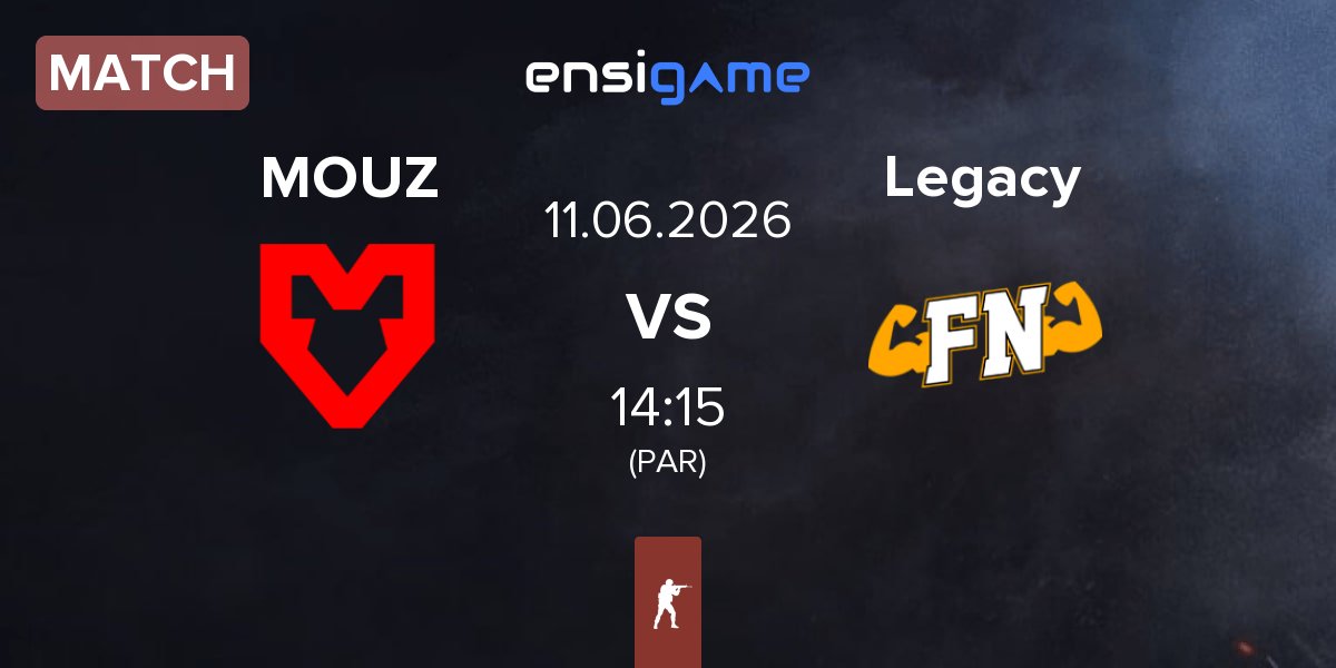 Partida MOUZ vs Legacy | 11.06