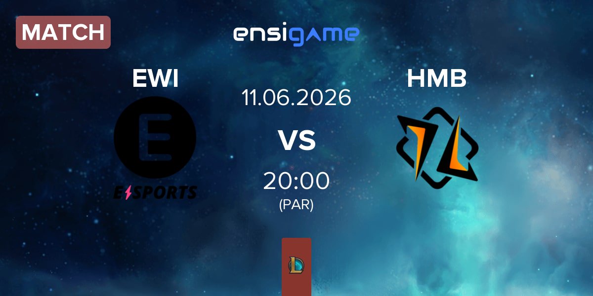 Match E WIE EINFACH E-SPORTS EWI vs HMBLE HMB | 11.06