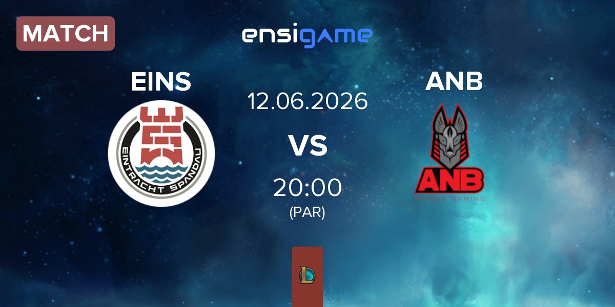 Match Eintracht Spandau EINS vs Anubis Gaming ANB | 12.06